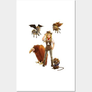 Tammy and her Little Critters Posters and Art
